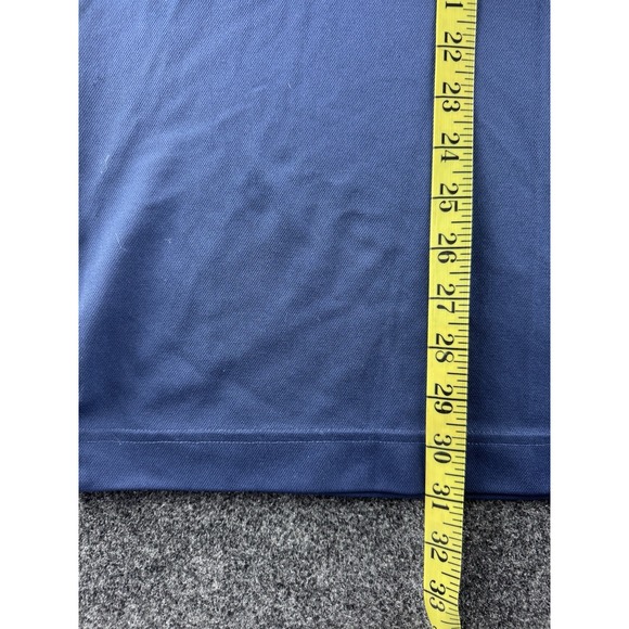 Nike Golf Dri Fit Long Sleeve Mock Neck Shirts XL Blue Black 2 Lot - Picture 15 of 15